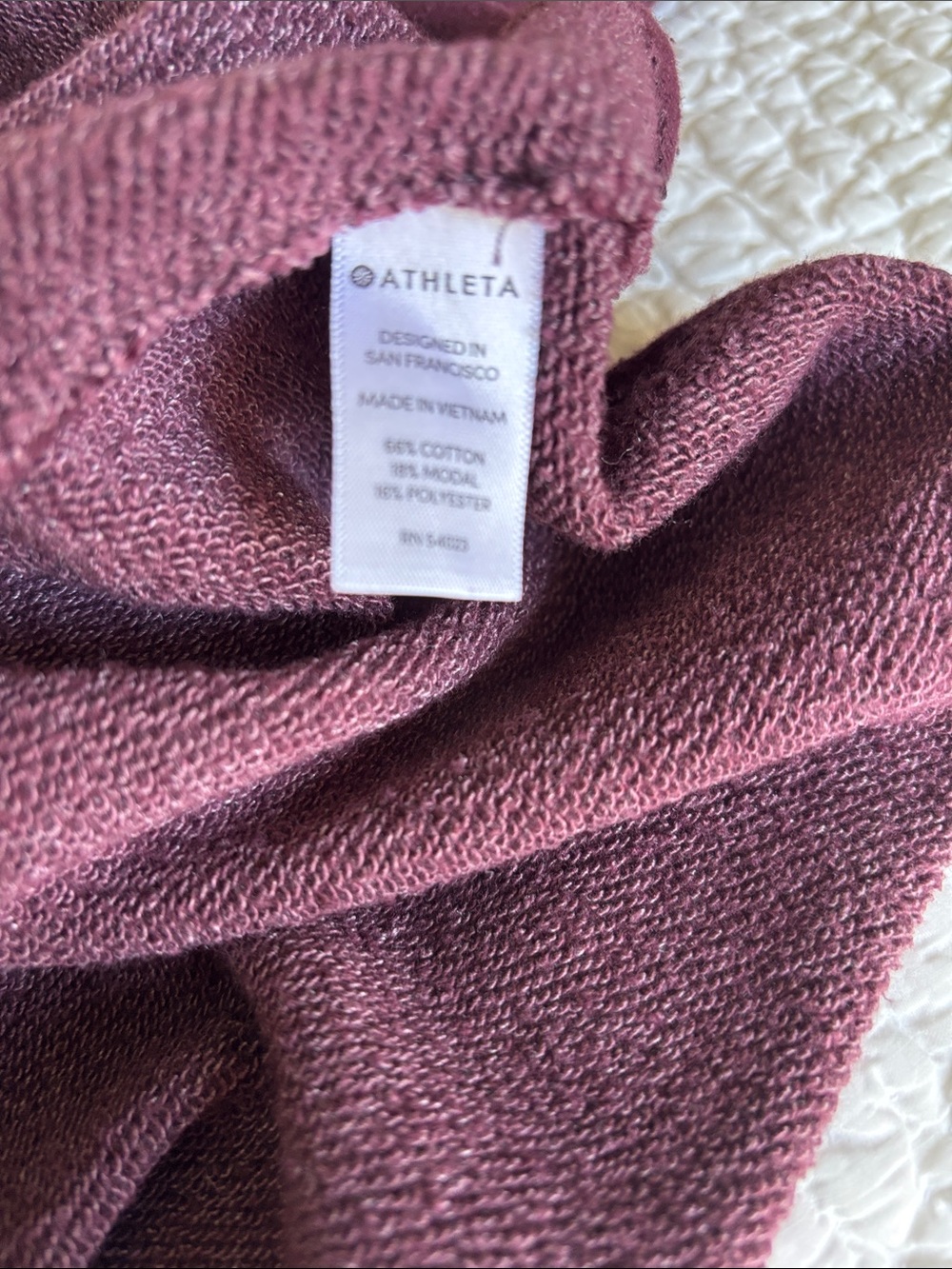 Athleta French Terry Tie Waist Dress XL - Picture 4 of 8